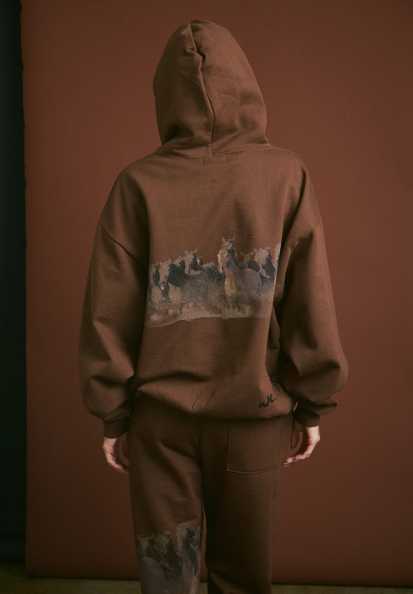 WILD HORSE Hoodie - Tobacco - Image 7